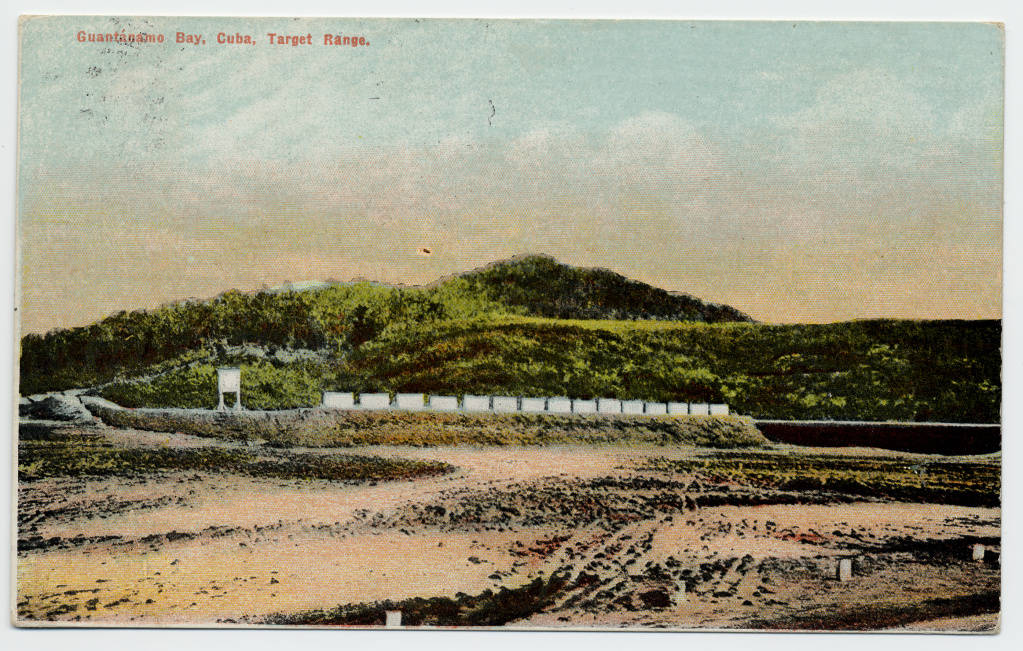 Target Range at Guantánamo Bay, Cuba. Collection of Cuban Heritage Collection, University of Miami.